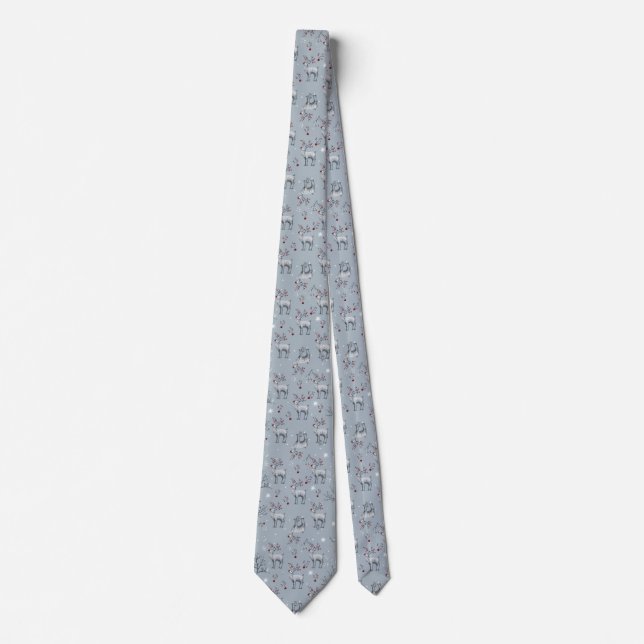Gravata Reindeer Holiday Neck Tie (Frente)