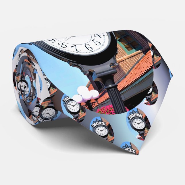 Gravata Relógio Fargo (Rolled)