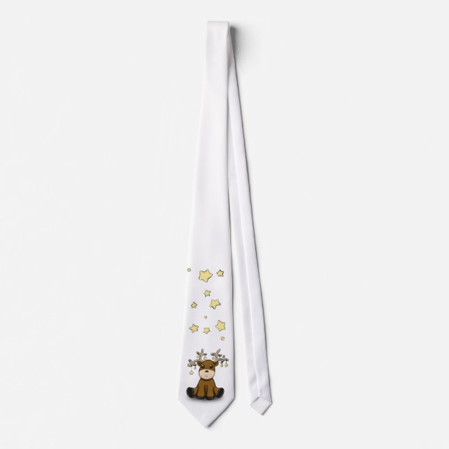 Gravata Rena com estrelas amarelas (Frente)