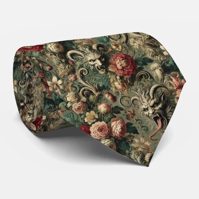 Gravata 🩸 Renegade Harvest - Vitoriano Gótico (Rolled)