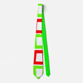 Gravata Retângulos inclinados