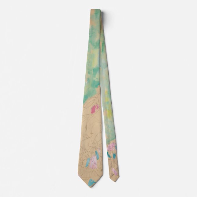 Gravata Retrato de Amalie Zuckerkandl por Gustav Klimt (Frente)