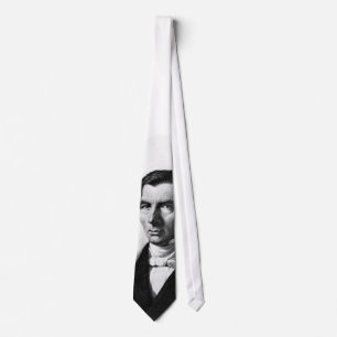 Gravata Retrato de Frederic liberal clássico Bastiat