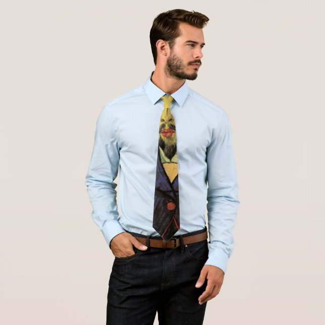 Gravata Retrato do Doutor Felix Rey por Vincent van Gogh (In Situ)