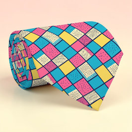 Gravata Retro 80s Pop Culture Custom Necktie