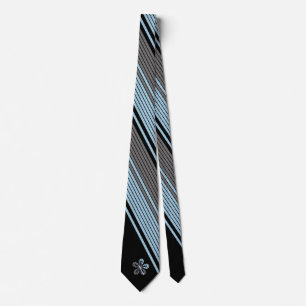 Gravata Retro Cool Striped Ties