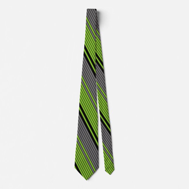 Gravata Retro Cool Striped Ties (Frente)