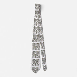 Gravata Rico Cat Abalone Tie