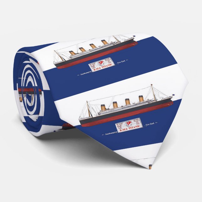 Gravata RMS Titanic (Rolled)