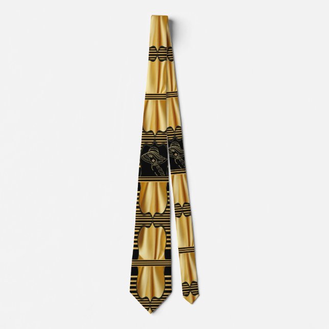 Gravata Roaring Twenties Art Deco Neck Tie (Frente)