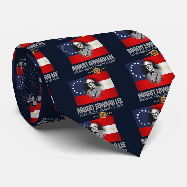Gravata Robert E Lee (Patriota do Sul) (Rolled)