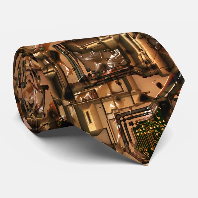 Gravata Robô 3 Tie ruim (Rolled)