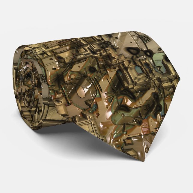 Gravata Robô inválido 1 (Rolled)