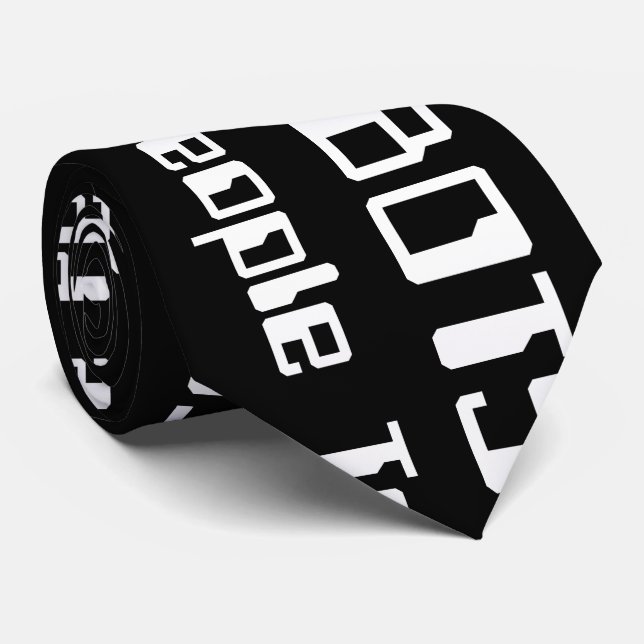 Gravata ROBÔS Também São Pessoas! (Rolled)