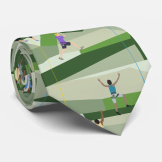 Gravata Rock Climbing Greens Neck Tie