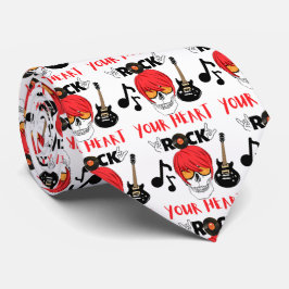 GRAVATA ROCK SEU CORAÇÃO