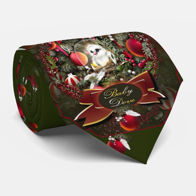Gravata Rola Dove (Rolled)