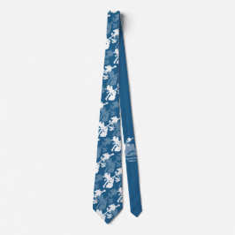 Gravata Romântica Floral Japan Tie