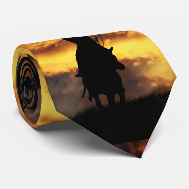 Gravata Roper's Tie (Rolled)