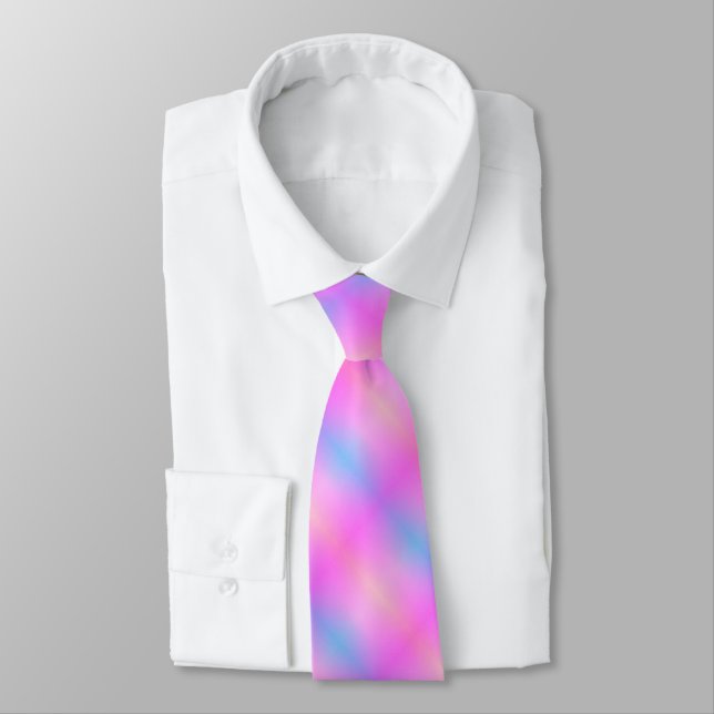 Gravata Rosa com blues (Amarrado)