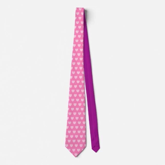 Gravata Rosa Romance Tie (Frente)