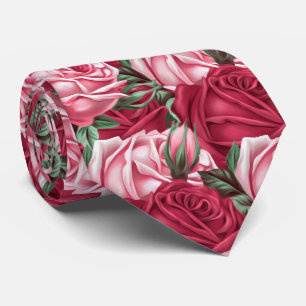 Gravata Rosas