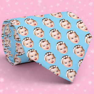 Gravata Rosto Personalizado, Oferta Única de 3 Fotos para 