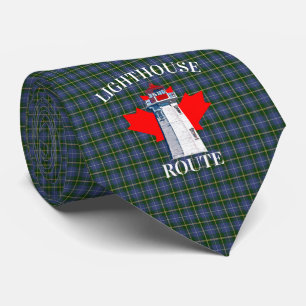 Gravata Rota de farol A Nova Scotia Tartan da Peggy