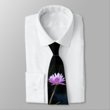 Roxo Lotus Waterlily Tie