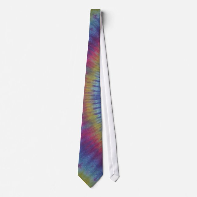 Gravata Roy G Biv Tie Dye Necktie (Frente)
