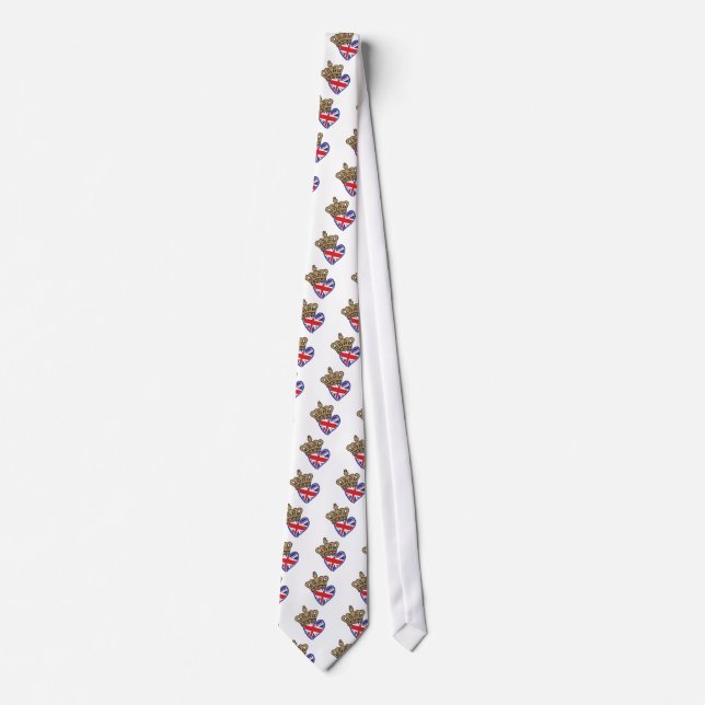 Gravata Royal UK Love (Frente)