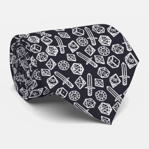Gravata RPG Dice Gamer Tie