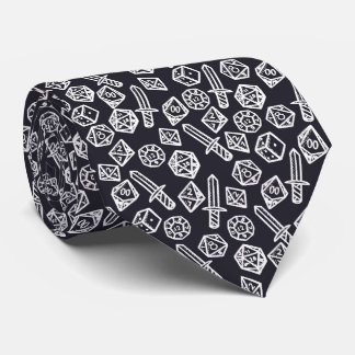 Gravata RPG Dice Gamer Tie