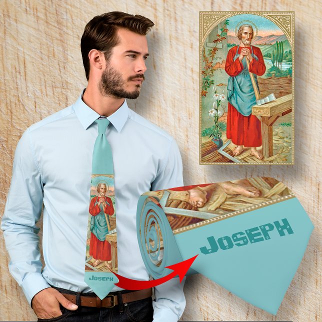 Gravata Rua: Joseph the Worker (BK 31) Neck Tie 1 (Criador carregado)