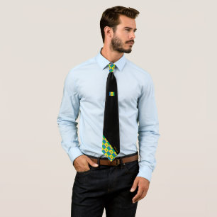 Gravata RUA VINCENT Christian Scripture John 3:16 BLACK