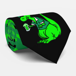 Gravata Ruas Felizes, PaT-Rex Saint Patrick Dinossauro