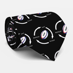 Gravata Rugby Coma Dormir Repete Ventilador Esportivo Dize