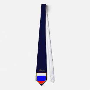 Gravata Rússia Sinalizador Personalizado Tie