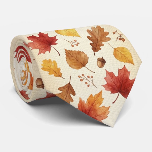 Gravata Rustic Fall Groomsmen (Rolled)