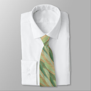 GRAVATA SAGE GREEN BOTANICAL EUCALYPTUS DOURADO TIE