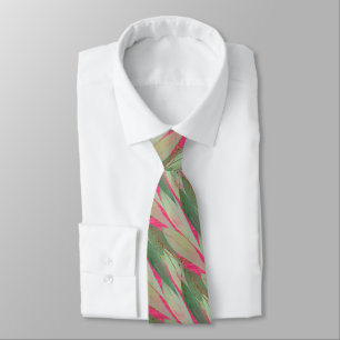 GRAVATA SAGE GREEN PINK BOTANICAL EUCALYPTUS WHITE TIE