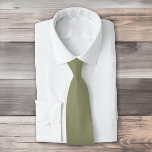 Gravata Sage pastel minimalista simples