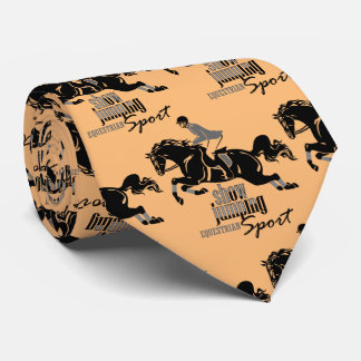 Gravata salto equestre da mostra