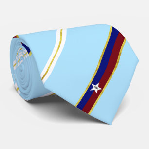 Gravata San Antonio City Flag Neck Tie