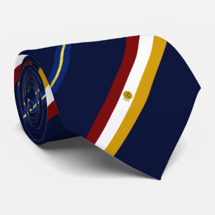 Gravata San Diego (Califórnia) bandeira da cidade Neck Ti