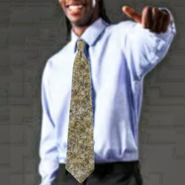 Gravata Sandy Granite (An unusually-patterned design, in this Sandy Granite Neck Tie-it's worth checking out!)