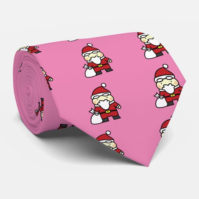 Gravata santa claus (Rolled)
