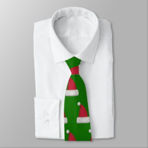 Gravata Santa Claus Hat Design