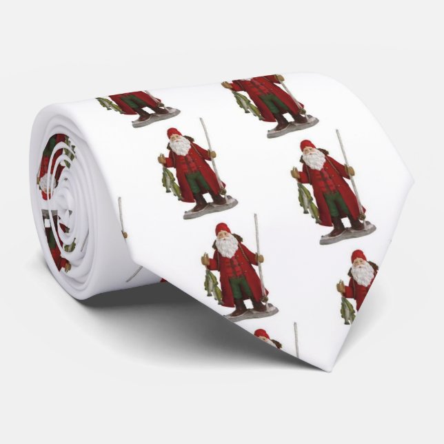 GRAVATA ***SANTA CLAUS THE FISHERMAN** TIE (Rolled)