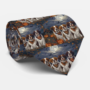Gravata Santo Bernard Halloween Spooky
